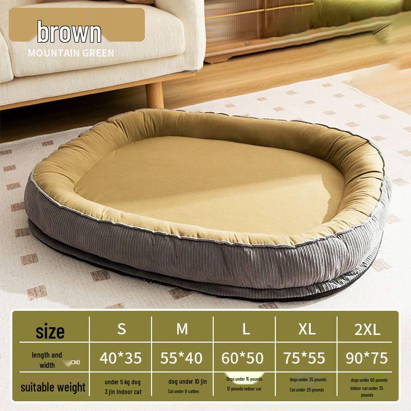 Four Seasons Pet Nest: Removable & Washable Warm Dog & Cat Bed