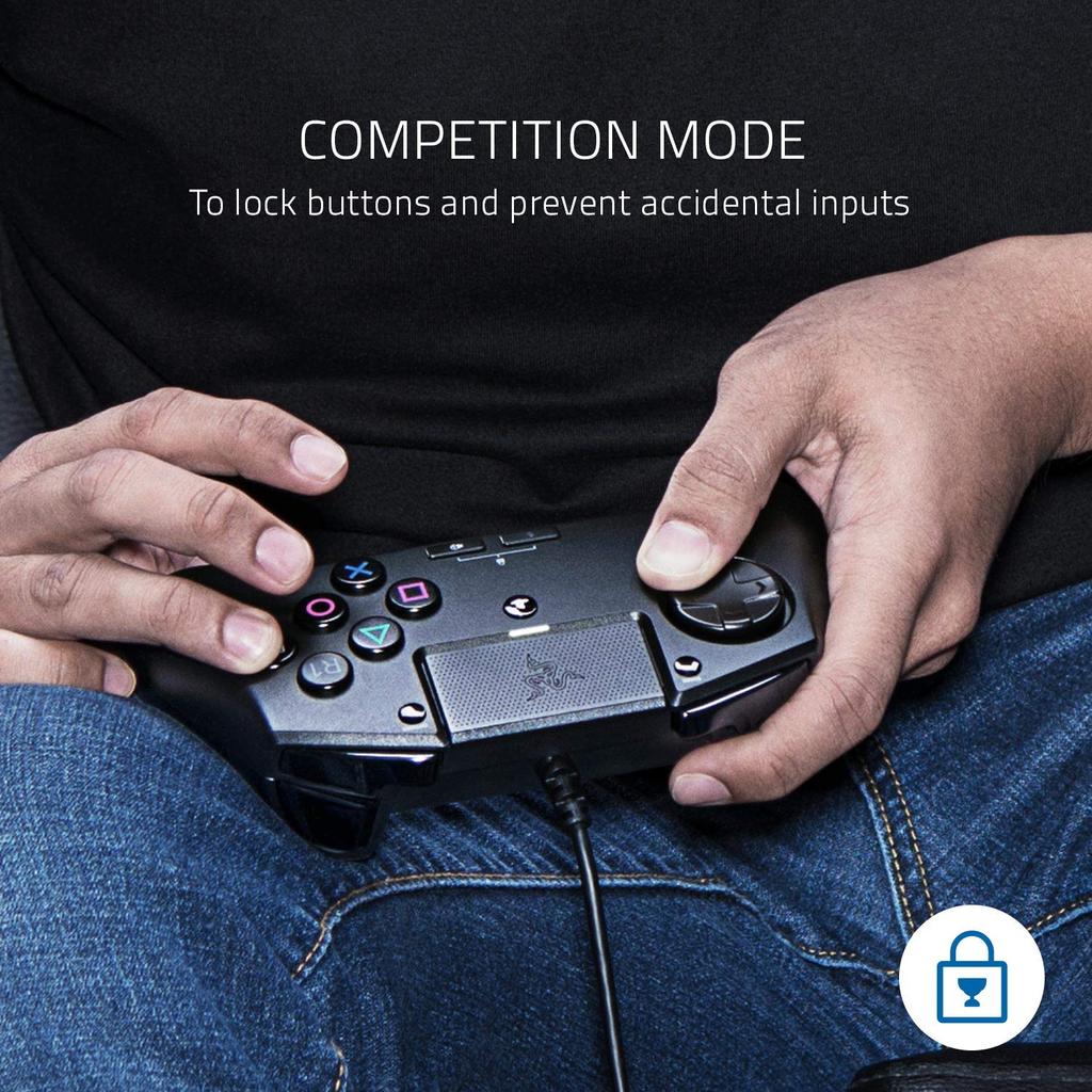 Razer Raion Fightpad for PS4 Controller for Fighting Games Akecon Design Compatible with PS4 PS5 PC Authorized Distributor Guaranteed [Japanese