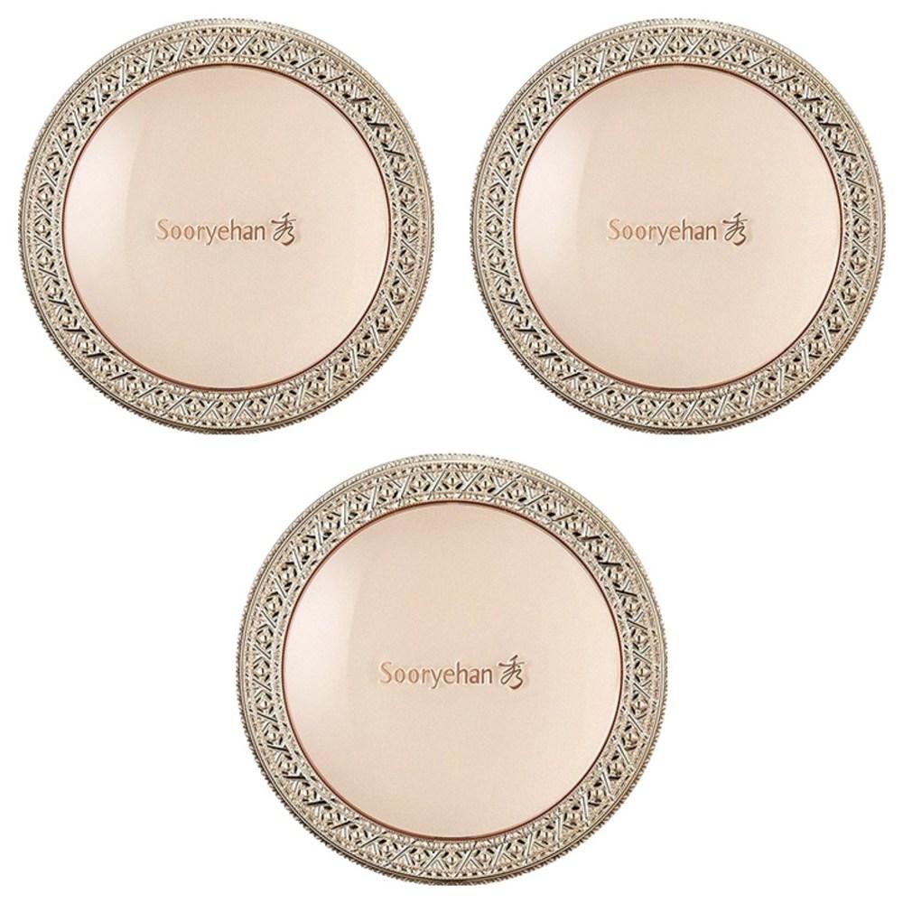 Sooryehan Yeon Perfect Makeup Cushion 12g, No. 23, 3 pcs