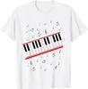 Camiseta Cosplay de Música Piano Beat it