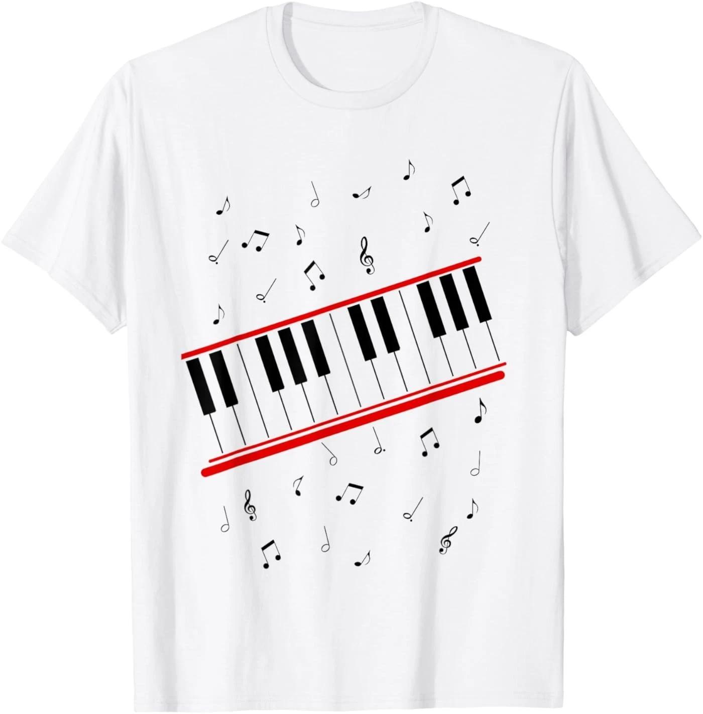 Piano Beat it Music Cosplay T-Shirt L