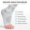 2 Pack Ankle Brace for Sprained Ankle, Arch Support Compression Sleeve Socks for Women & Men, Achilles Tendonitis Brace Wraps