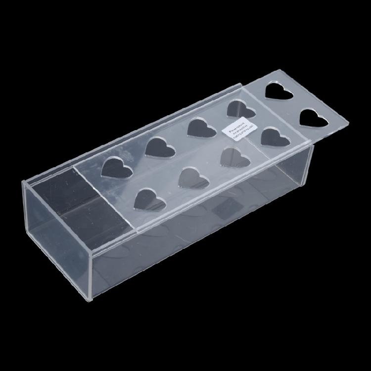 Rectangular Clear Acrylic Flower Vase Flower Decoration Wedding Decoration Gift