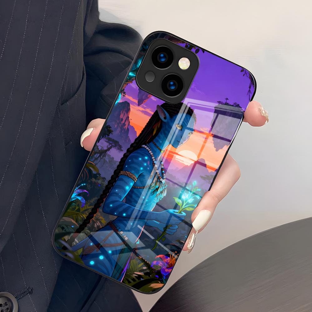 A-Avatar Phone Case For IPhone 17 Pro Max 15 Pro 16 14 Plus 12 13 Mini 11 Pro Shockproof Glass Cover