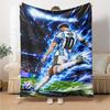 Messi's Legacy Soccer Blanket Soft Warm Cozy Perfect for Seaside Bed Bedding for All Occasions Stylish Decor