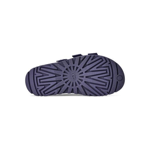 UGG Sandali Ciabatte Comodi Stile Retrò Iris Polveroso Dorato Sandali Donna Blu 1167430-DSTDR
