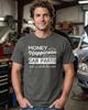 Money Can't Buy Happiness Car Parts Comfort Colors Tee, Funny Gearhead Mechanic Shirt