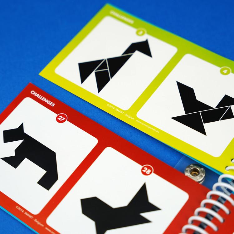 Танграм: Животные, популярная корейская настольная игра