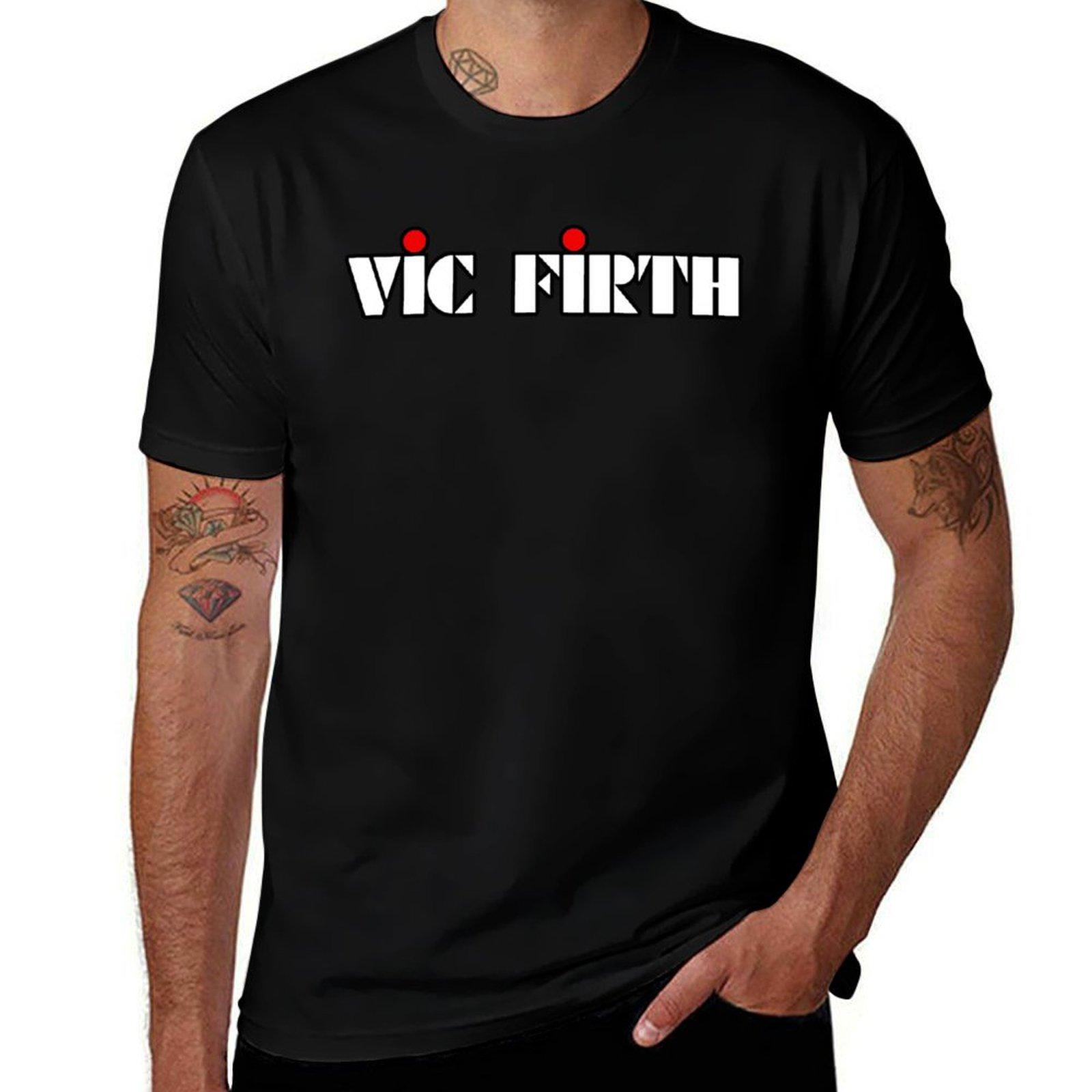 VIC FIRTH 2 T-Shirt Short sleeve tee Personalized t-shirt croswit shirt man mens designer t shirt 4XL