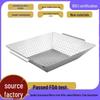 Stainless Steel Square BBQ Baking Pan - Outdoor Barbecue Tool