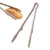 Cleste din silicon pentru prăjire prăjită Cleste pentru trivet pentru cleşte de bucătărie Clemă de gătit anti-alunecare Unelte pentru salată de grătar Accesorii de bucătărie pentru grătar