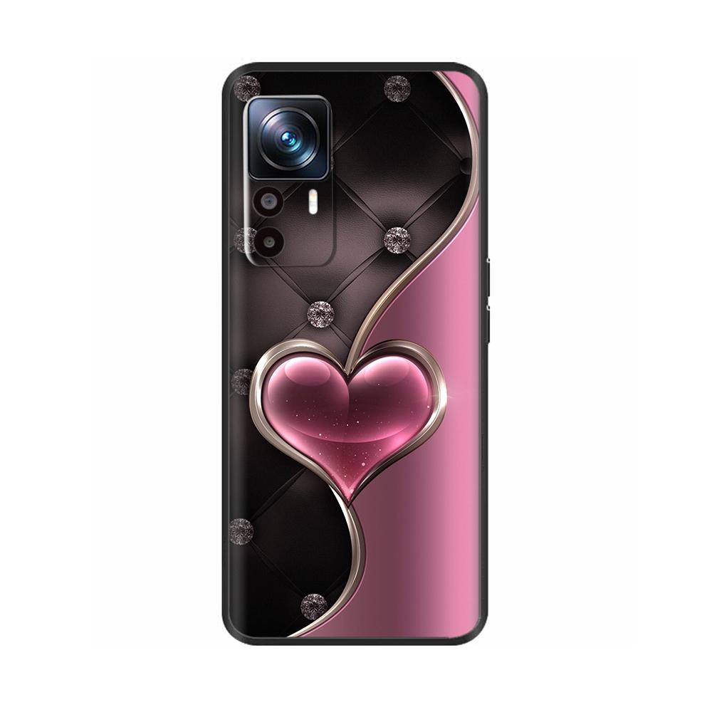 Silicone Matte Durable Back Cover For Xiaomi Mi 12T Pro Cartoon Protection Shell Phone Case For Xiaomi Mi12 12T Pro 12s Fundas