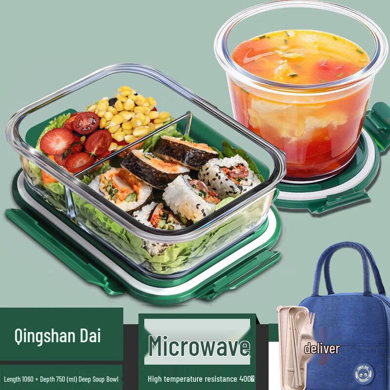 SiChun Microwaveable Wheat Straw Lunch Box