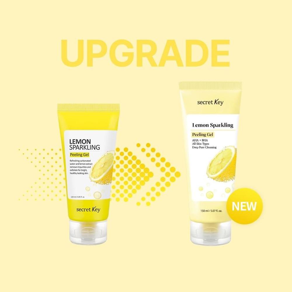 Secret Key Lemon Sparkling Peeling Gel 120ml