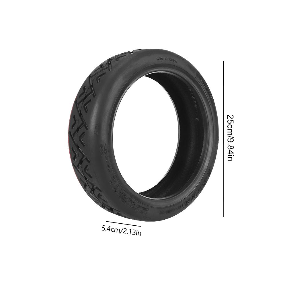 10Inch 250x54 Electric Scooter Tire Rubber Thicken Inflatable Tire Anti-Piercing Scooter Replacement Wheel for Electric Scooter