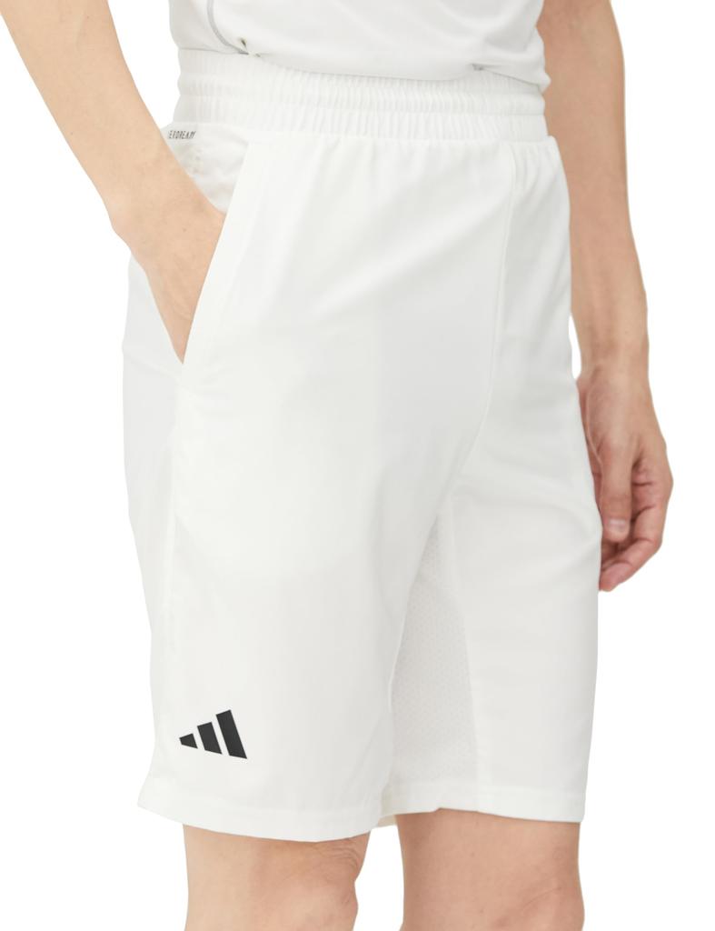 Adidas NEG73 Club Tennis White Size 4L Men's 3-Stripes Shorts, (HS3251),