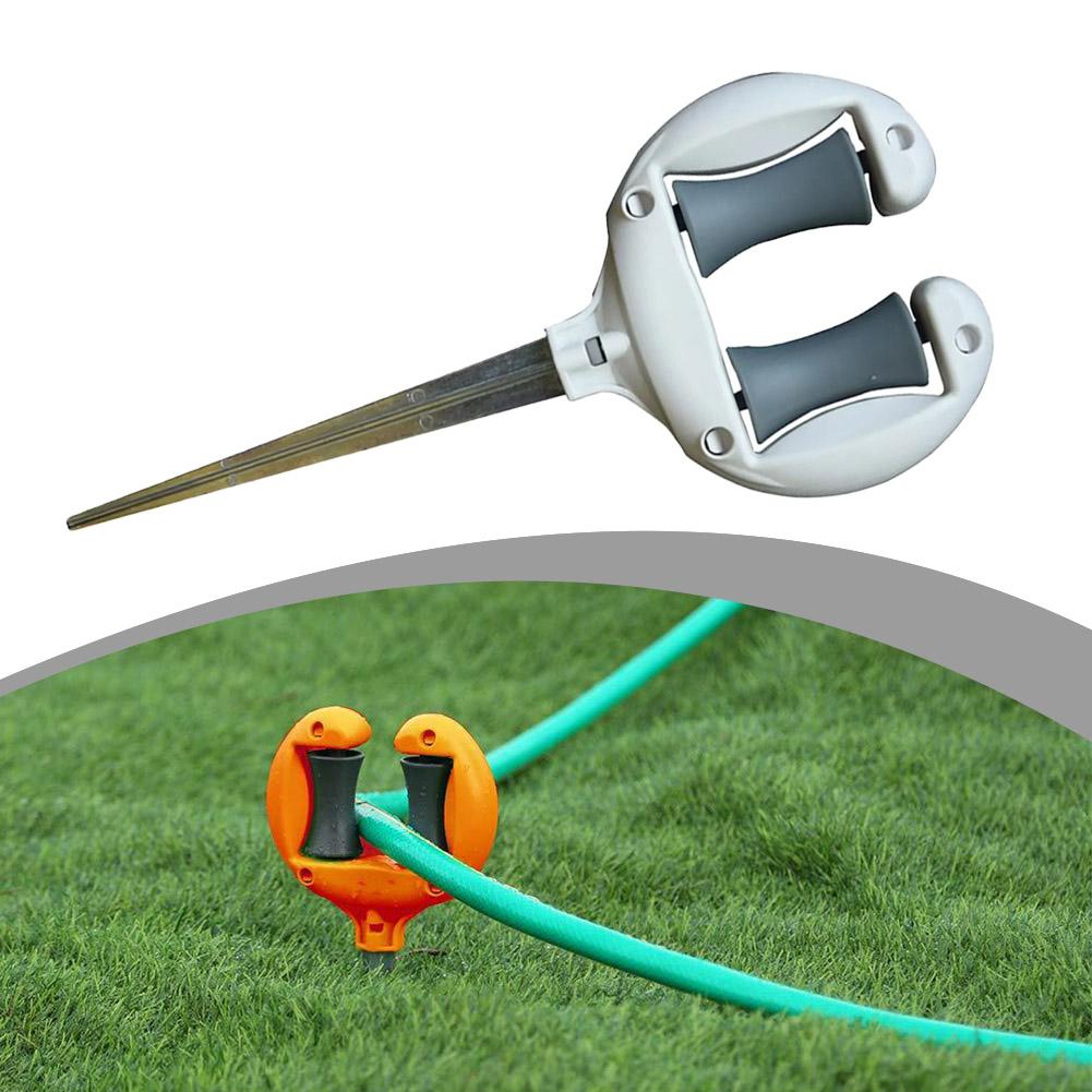 for Gardens Patios and Greenhouses 27cm Garden Hose Guide Holder Stake