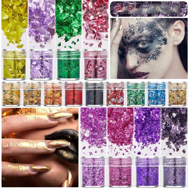 Epoxy Resin Filling Gold Foil Paper Gold Flakes for Decorative Art and Crafts