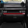 Real Soft Carbon Fiber Sticker For Suzuki Jimny      2024 2025 LHD RHD Car Passenger Strip Co-Pilot Decor