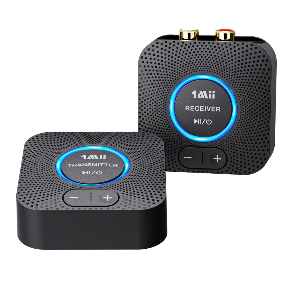 1Mii Wireless Audio Transmitter Receiver Long Distance 80m Transmission Wireless Set Output 25ms Low Latency Transmission Wired Component System Kit
