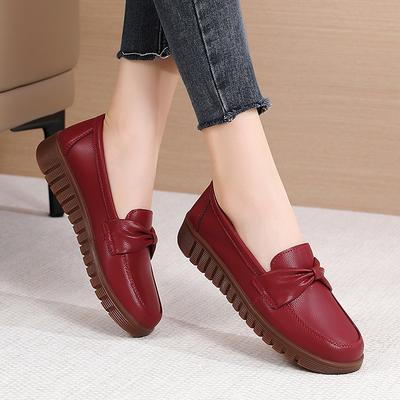 New Spring Single-shoe Women's Trendy Soft-soled Mom Shoes for Women, Fashionable and Casual Women's Shoes