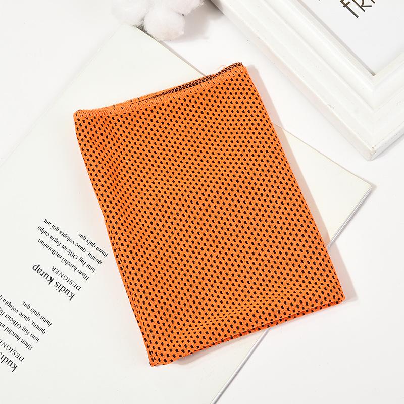 

Охлаждающее быстросохнущее ледяное спортивное полотенце - Впитывающее пот для лета 30x100CM Climbing Bag оранжевый