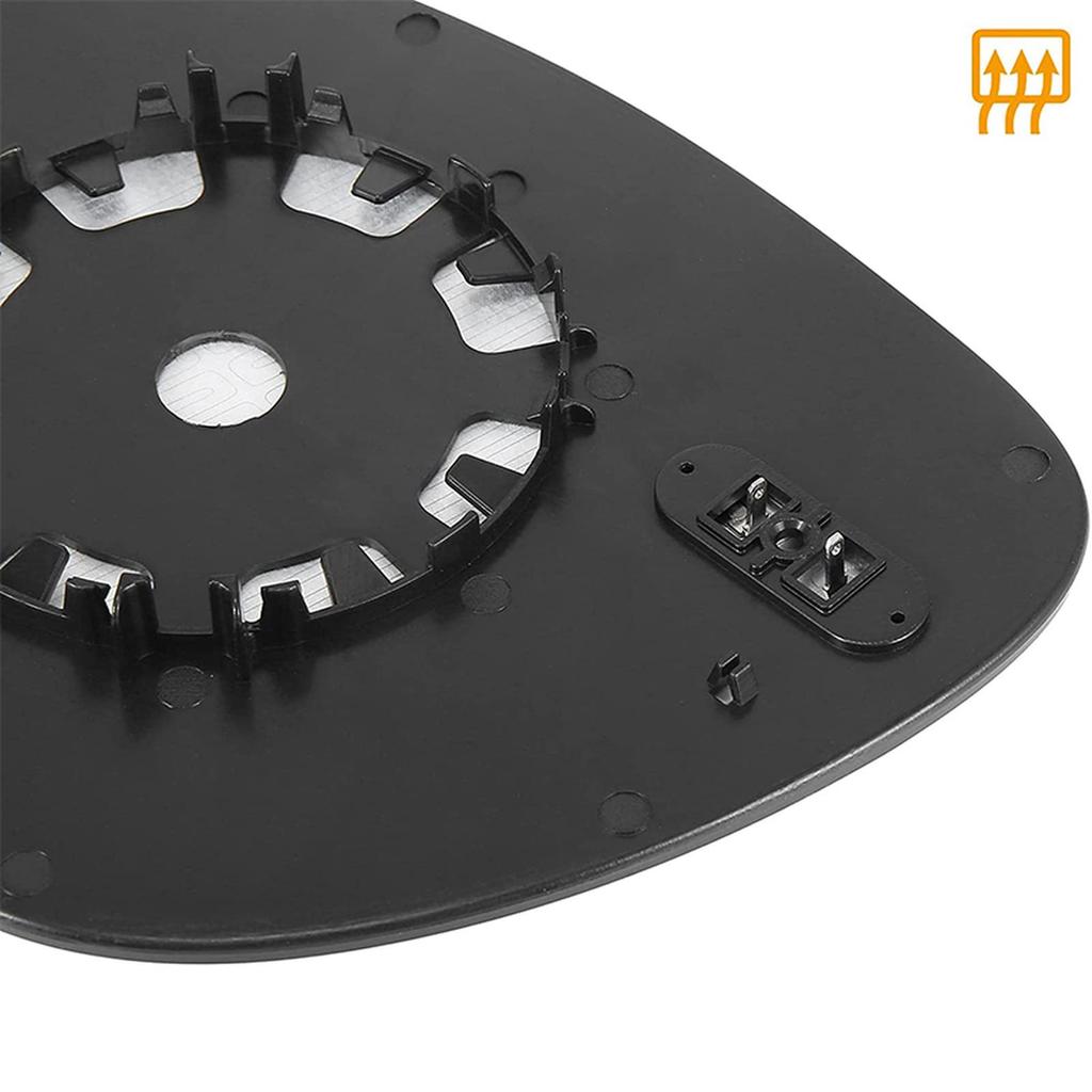 Auto Seitenspiegel Beheiztes Glaslinse, Geeignet für Nissan Juke 2010-2014 Links und Rechts Äußere Auto Rückspiegel Linse