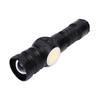 Super Bright Flashlight Rechargeable IPX7 Water Proof Telescopic Zoom Handheld Flashlight with Magnetic Base 9 Modes
