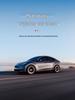 Tesla Model Y Hinteres Dreieckfenster Lamellen Deflektor Aufkleber
