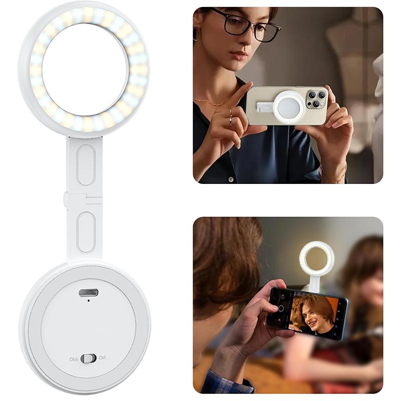 

Светодиодный мобильный телефон заполняющий свет регулируемый угол трехцветный свет для мобильного телефона фото прямой эфир заполняющий свет ночные огни Tricolor Light белый