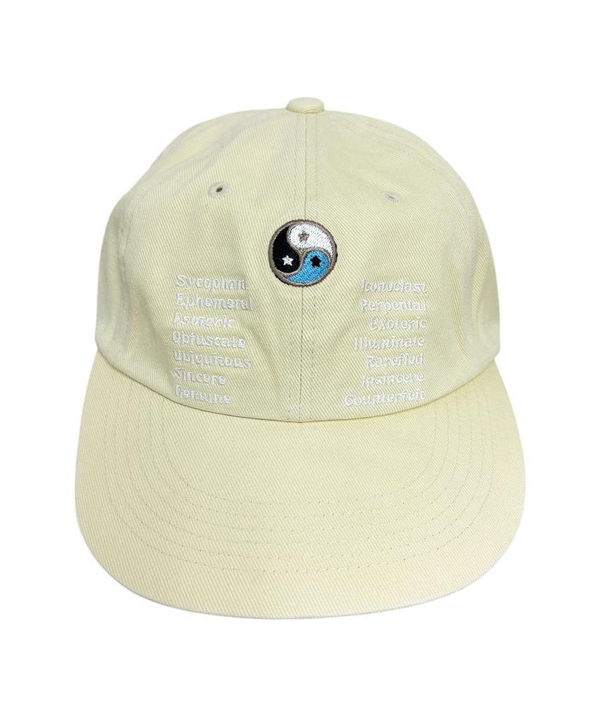 Paeseul Yin Yang Washed Cap Yellow
