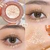 Light Bulb Plan eyeshadow, sparkling pearlescent sequin, long-lasting and colorless monochromatic eyeshadow.