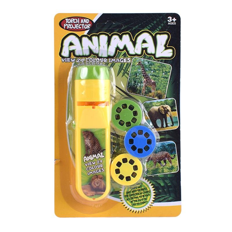 Children's Led Projection Toy With Dinosaur Style Develop Visual And Intellectual Skills