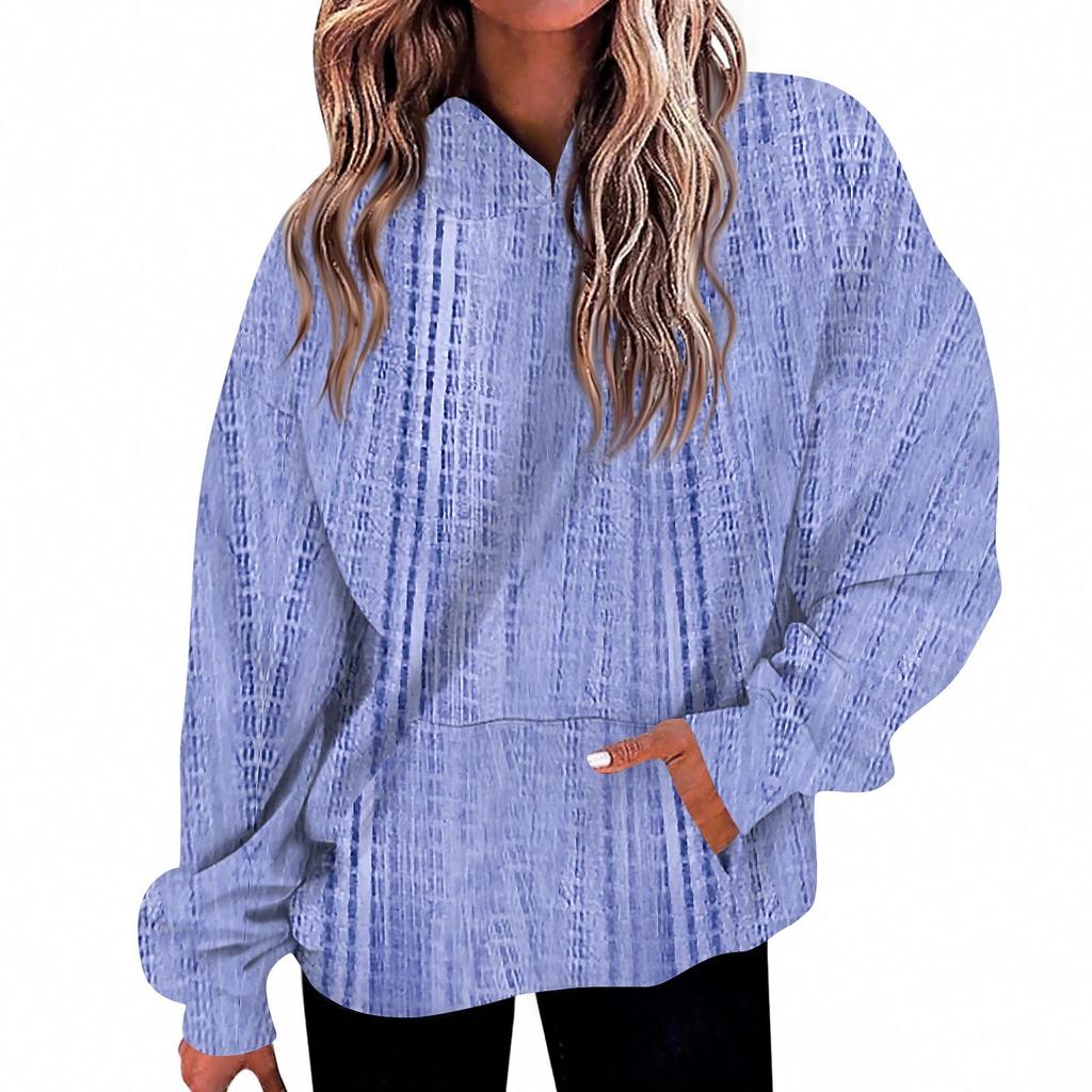 Women's Fashion Daily  Casual V-Neck Long Sleeve Printed Top