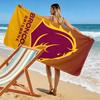 Brisbane Bold Print Beach Towel, Large Soft Quick Dry Towel for Beach Camping Swimming