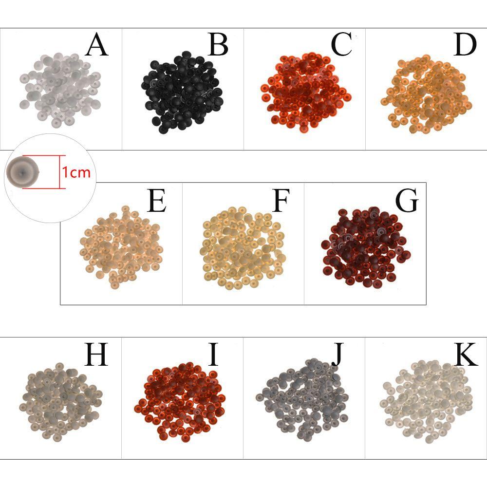 200pcs/bag Plastic Furniture Exterior Hardware Protective Cap Nuts Covers Cross Screws Decor