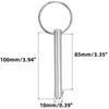 4 Pcs 316 Stainless Steel Quick Release Pins Bimini Top Pin Boat Marine Hardware For Deck Boat Bimini Top