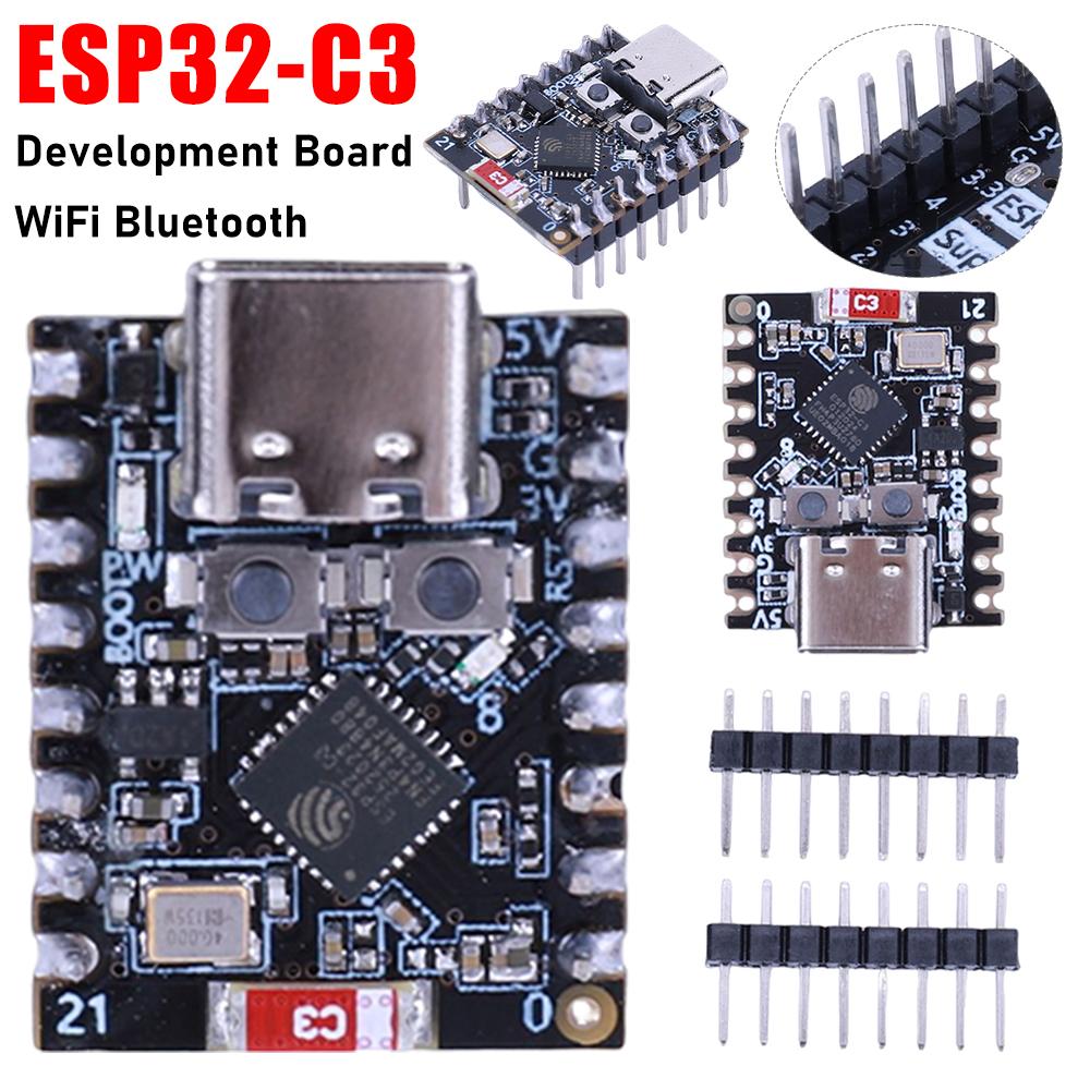 1-2PCS ESP32 C3 SuperMini Development Board ESP32-C3 WiFi Bluetooth-Compatible Module ESP32 C3 SuperMini IOT Board For Arduino