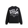 Kith For The Sopranos Bada Bing Nelson Crewneck Black Men Tops KHM034656-001