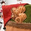 Christmas Chair Back Elastic Stretch Cover Santa Clause Holiday Party Decor Dining Kitchen Chair Covers Christmas Decoration