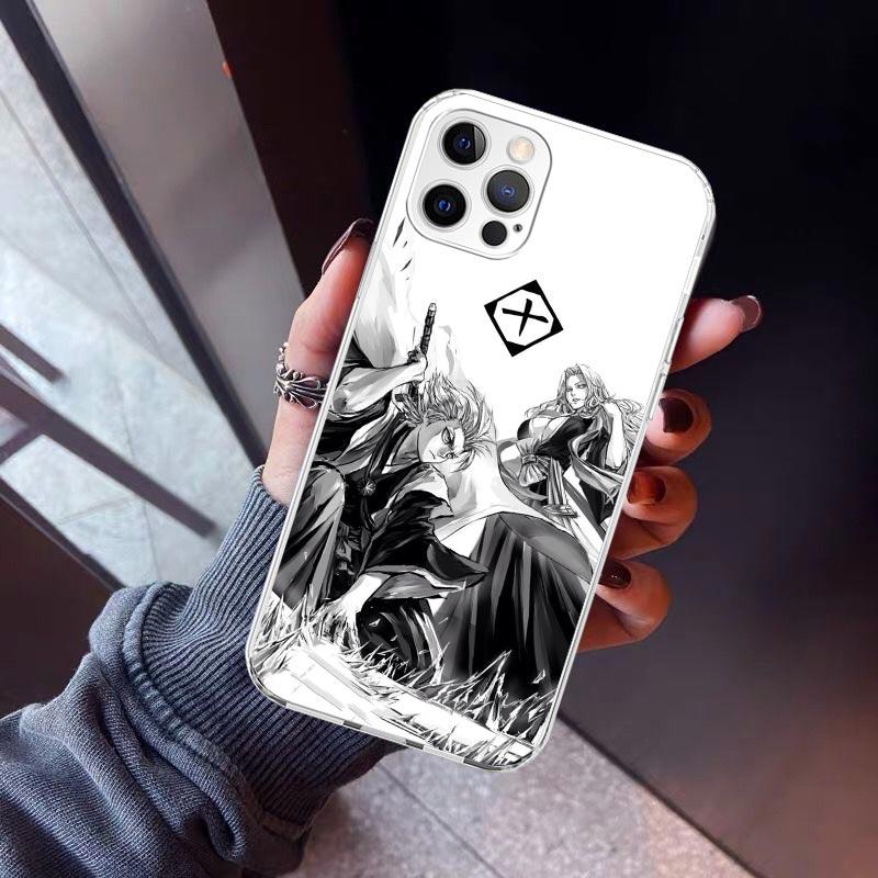 Hitsugaya Toushirou Bleach Phone Case For iPhone 17 Air 11 13 Mini 14 15 Plus 16 12 Pro Max 16E SE 7 8 Pattern Soft TPU Back Cov