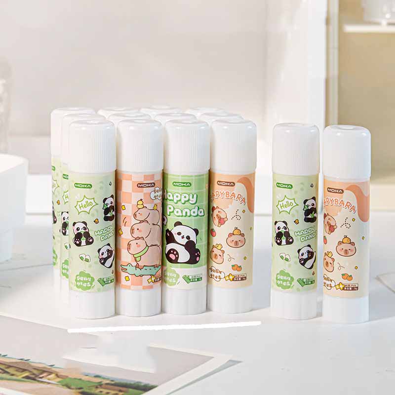 

Cartoon Glue Stick Students Kids High Viscosity Solid Adhesive Strong Bond Fun Stationery School & Office & Home Supplies 1pc