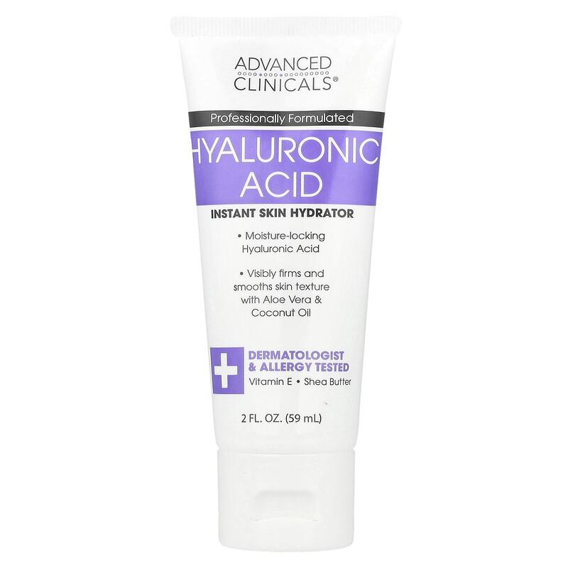 Hyaluronsäure, Sofortige Hautfeuchtigkeitspflege, 2 fl oz (59 ml)