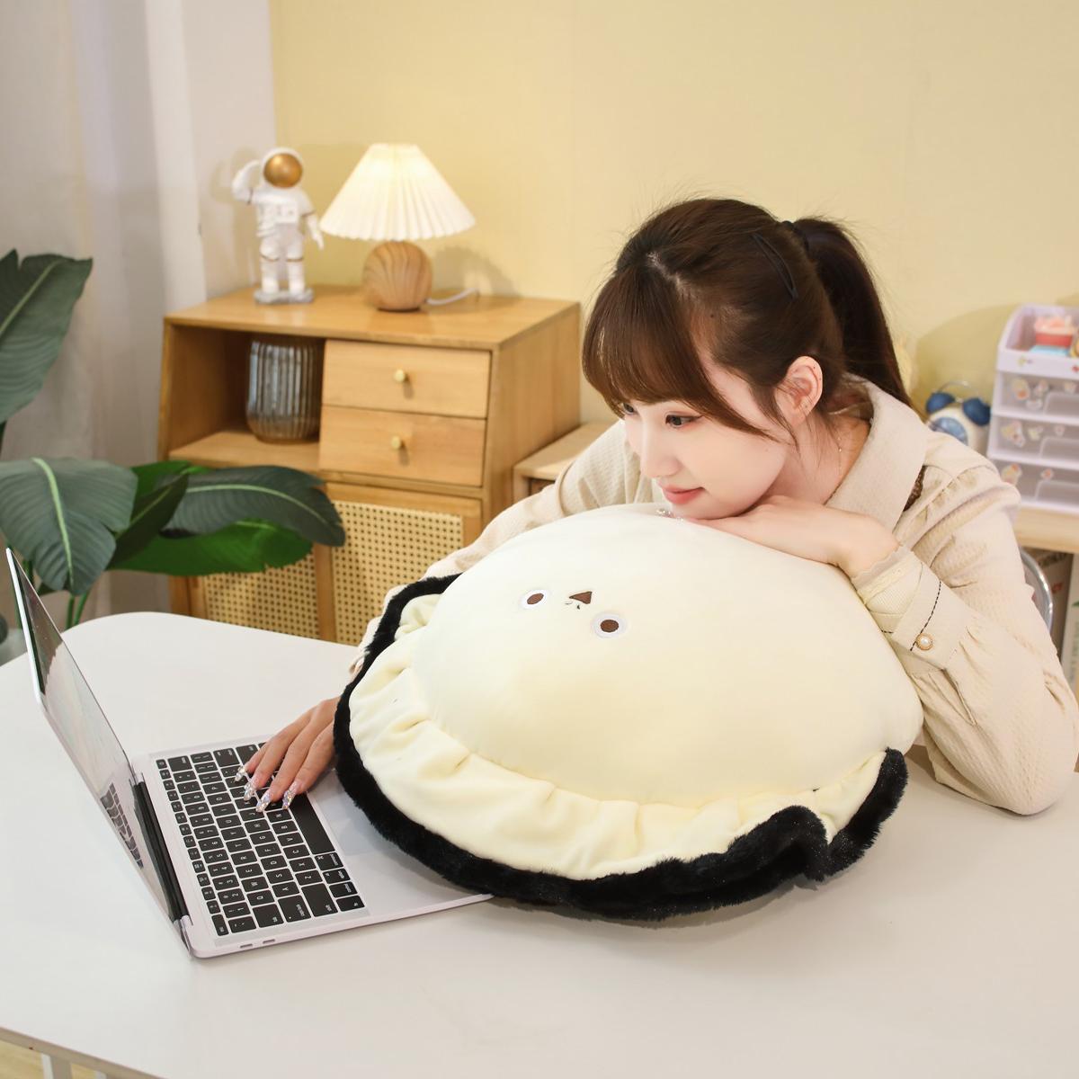 Милая подушка-устрица Спящая кукла Мягкая игрушка Творческая имитация Кукла-устрица 30cm — фото 12