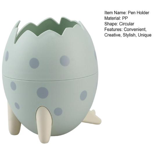 Egg Pen Holder Detachable Stationery Storage Box Practical Desk Organizer