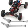 2pcs Front  Drive Shaft for WLtoys 1 12 12423 Remote Control Car Accessory (Silver0090S)