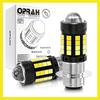 P15D LED Motorcycle Headlight Bulb High Low Beam Fog Lamp Dual Colors White Yellow Moto Accessories DRL Light For Motorbike KTM