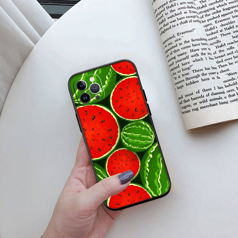 MH61 Fruit Watermelon Cherry Case for Samsung A06 A35 A25 A24 A15 A05S A05 M55 M35 M15 A02 A12 A13 A10 A16 A20 A30 A22 A31 A32 A33 A42 A50