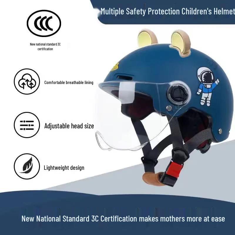 Kindersicherheitshelm 3C-Standard für Elektroroller - Universell passend für alle Jahreszeiten