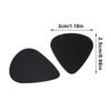 100Pcs Abs Acoustic Electric Guitar Ukulele Bass Smooth Picks 0.46Mm Plectrums Acoustic Electric Guitar Accessories